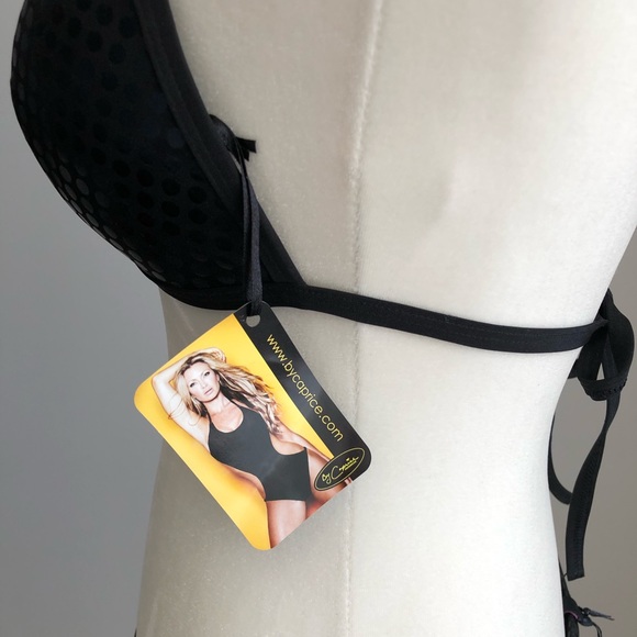 NWT By Caprice black dots bikini - Picture 7 of 15